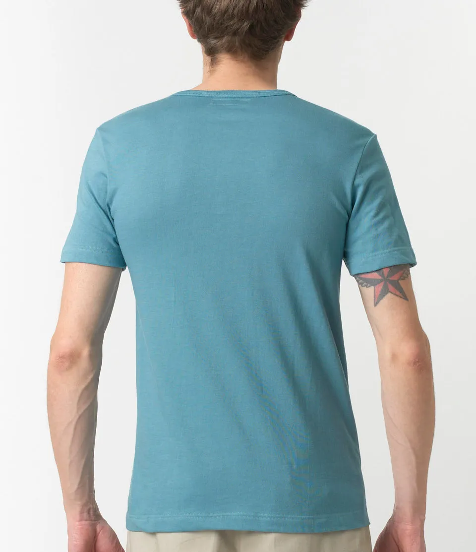 Merz b. Schwanen 1950s Classic Lightweight T-Shirt - Aqua sold by Son of a Stag product image thumbnail 3