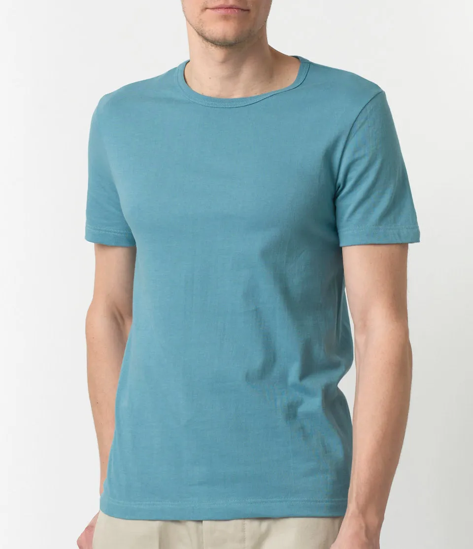 Merz b. Schwanen 1950s Classic Lightweight T-Shirt - Aqua sold by Son of a Stag product image thumbnail 2