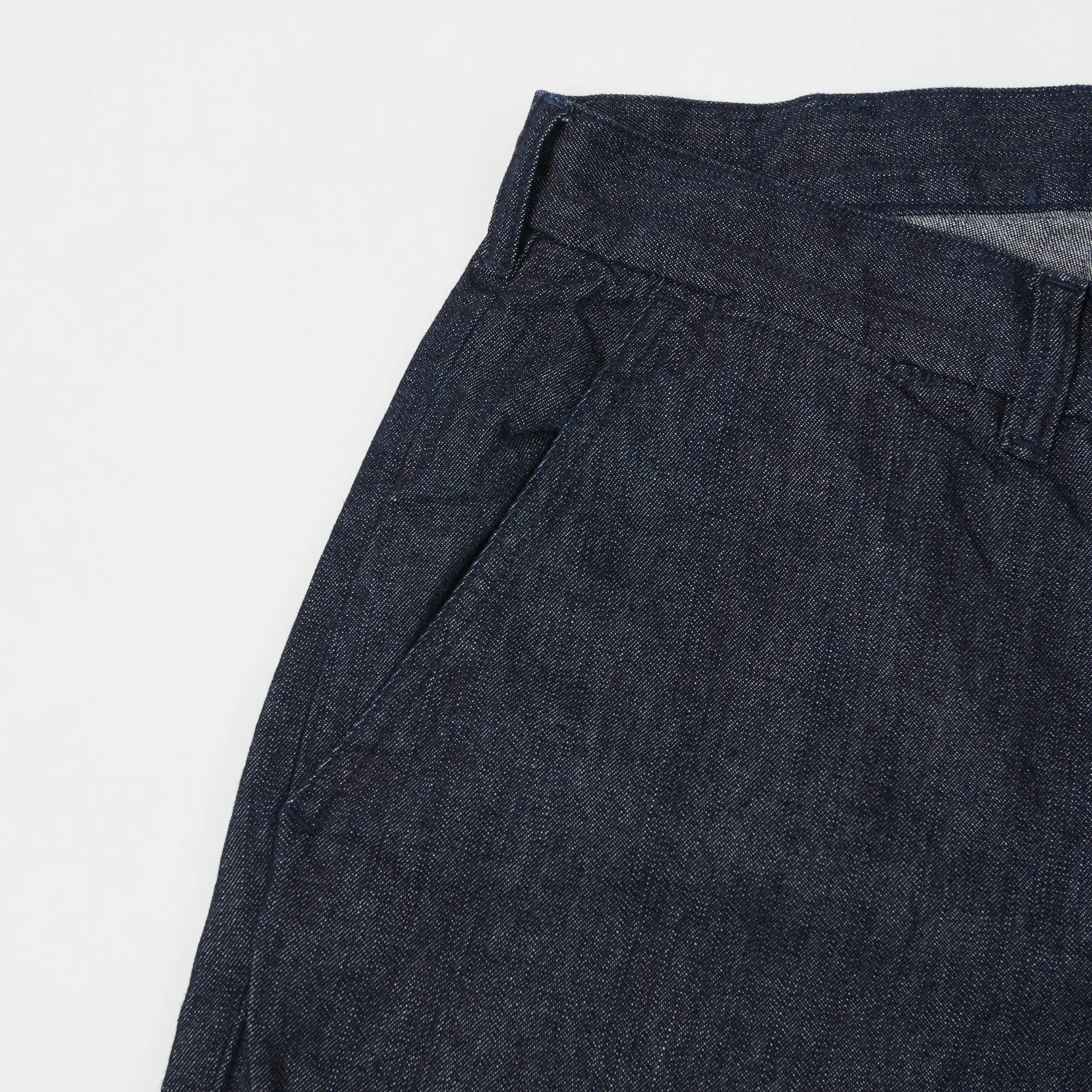 FULLCOUNT 1002 Tapered Denim Trouser - One Wash sold by Son of a Stag product image thumbnail 3