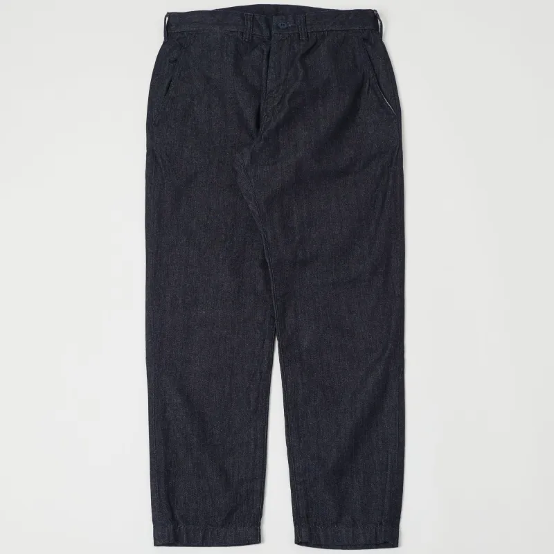 Full Count 1002 Tapered Denim Trouser - One Wash sold by Son of a Stag