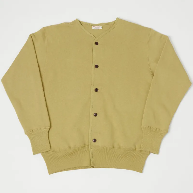 Warehouse & Co 456 U.S. Navy Cardigan Sweatshirt - Dark Beige sold by Son of a Stag