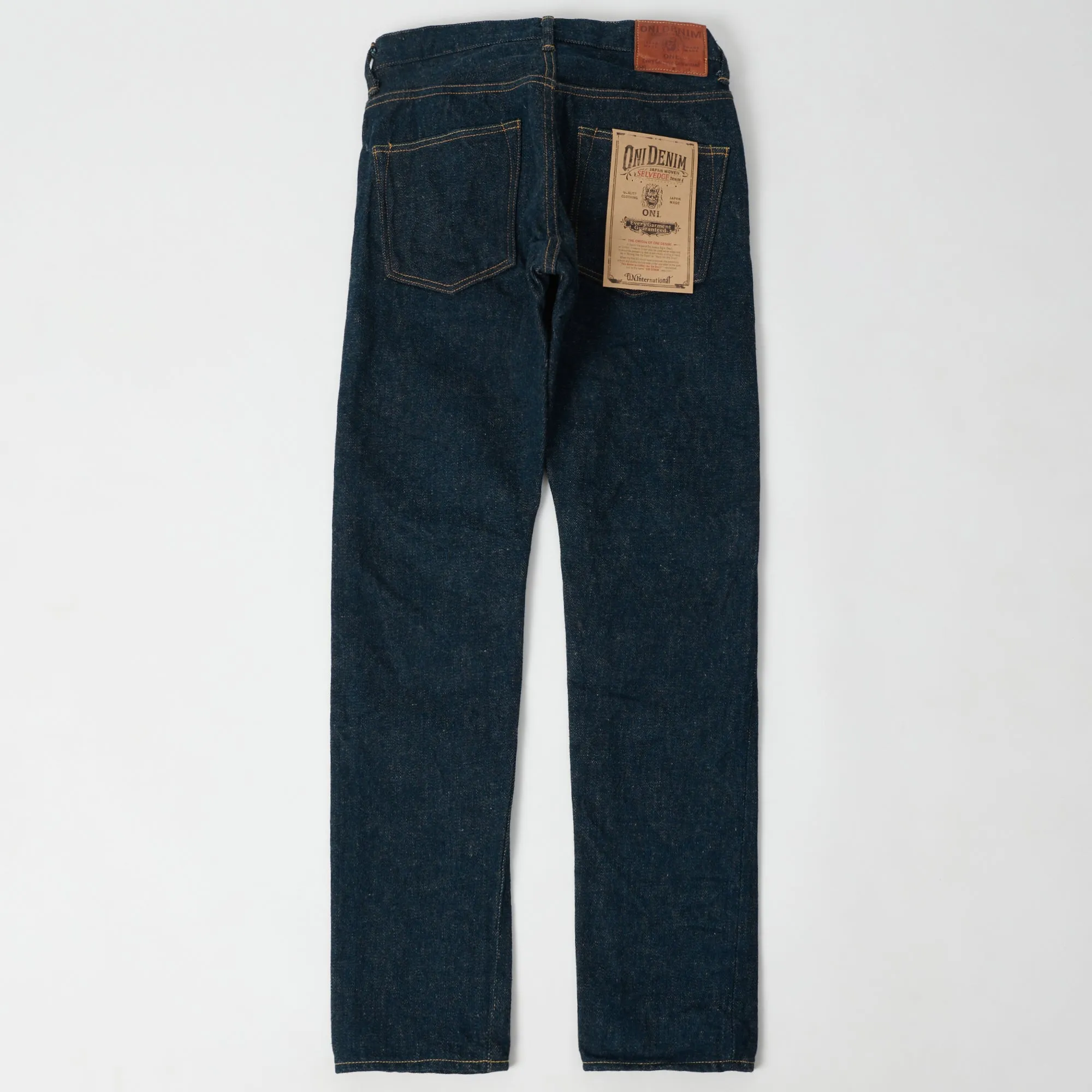 ONI Denim 679ZR 20oz 'Secret Denim' Slim Tapered Jean - One Wash sold by Son of a Stag product image thumbnail 3