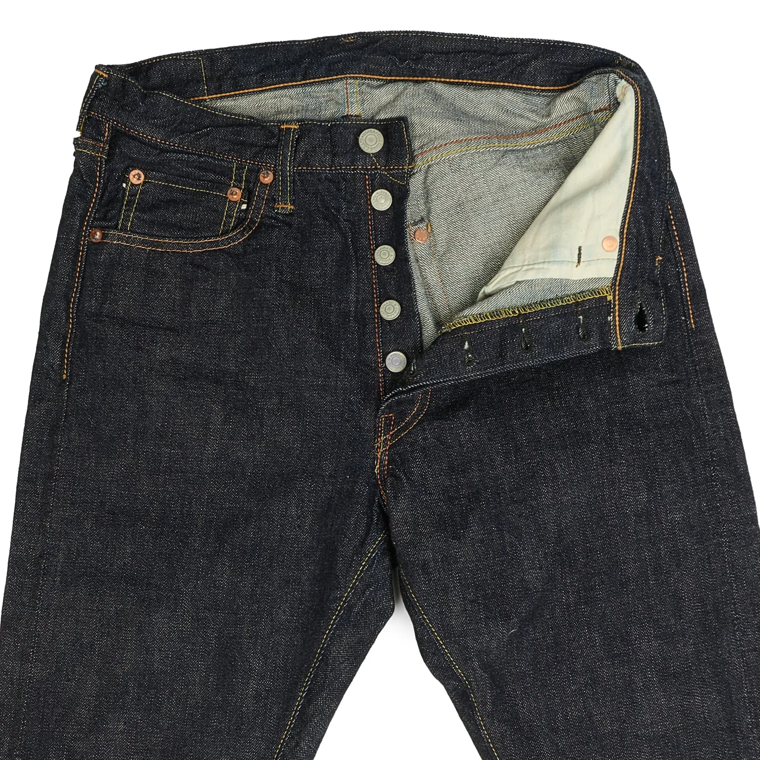 FULLCOUNT 1110XX 15.5oz Slim Tapered Jean - Raw sold by Son of a Stag product image thumbnail 5