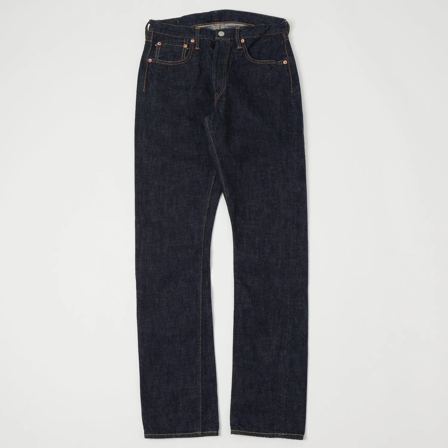 FULLCOUNT 1110 13.7oz Slim Tapered Jean - One Wash sold by Son of a Stag