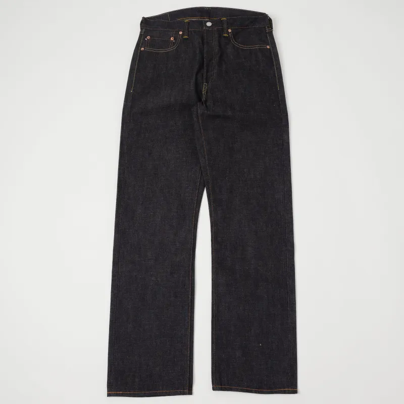 FULLCOUNT 1101XX 15.5oz Loose Straight Jean - Raw sold by Son of a Stag