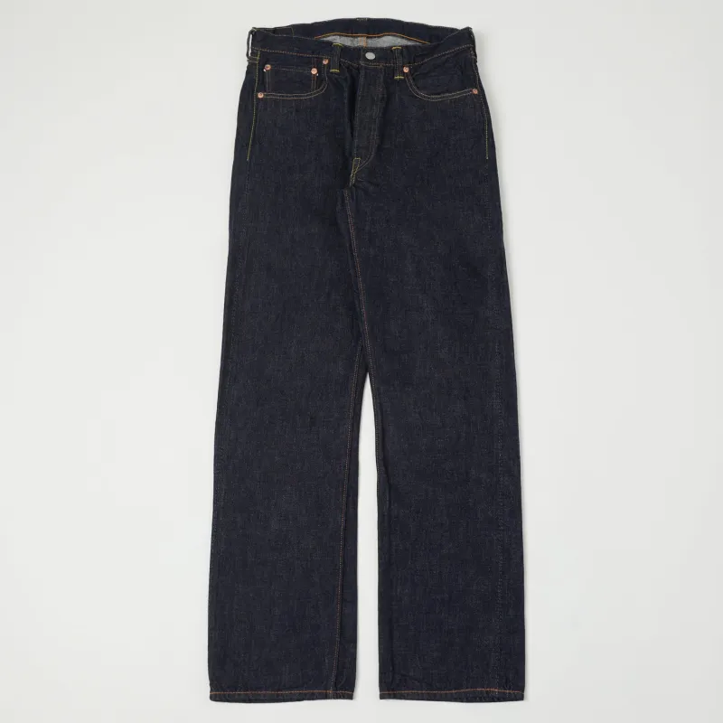 FULLCOUNT 1101 13.7oz Loose Straight Jean - One Wash sold by Son of a Stag