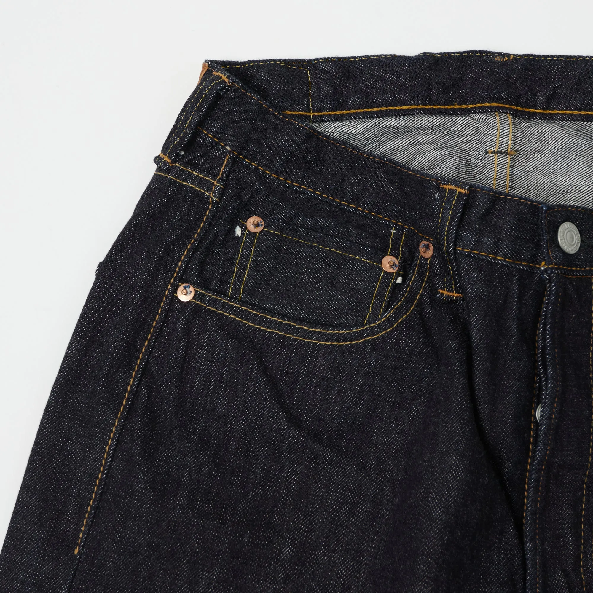FULLCOUNT 0105XX 15.5oz Wide Straight Jean - One Wash sold by Son of a Stag product image thumbnail 5