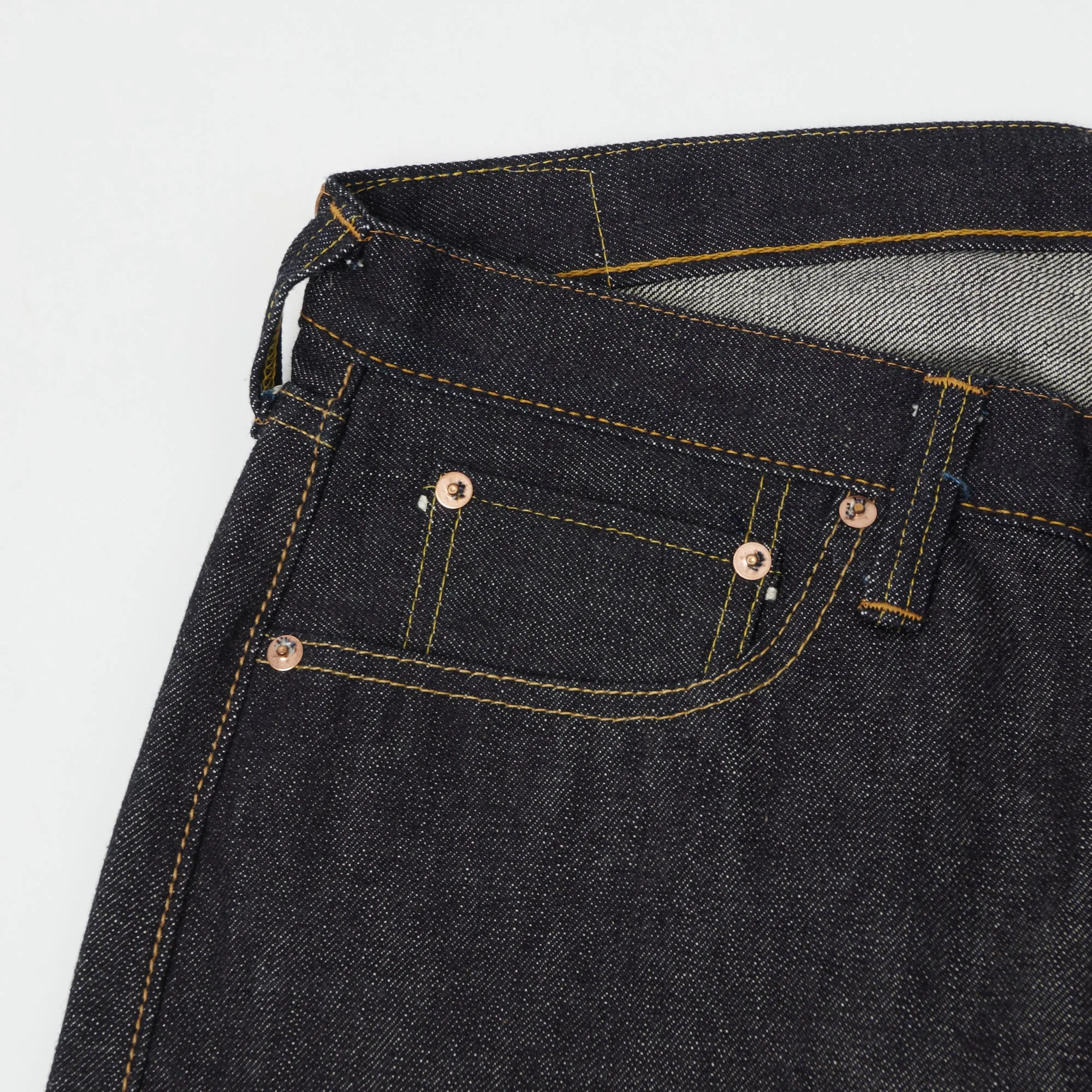 FULLCOUNT 0105XX 15.5oz Wide Straight Jean - Raw sold by Son of a Stag product image thumbnail 5