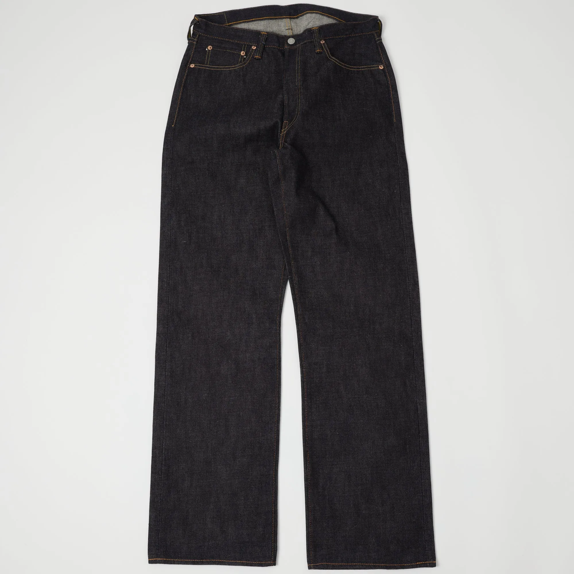 FULLCOUNT 0105XX 15.5oz Wide Straight Jean - Raw sold by Son of a Stag