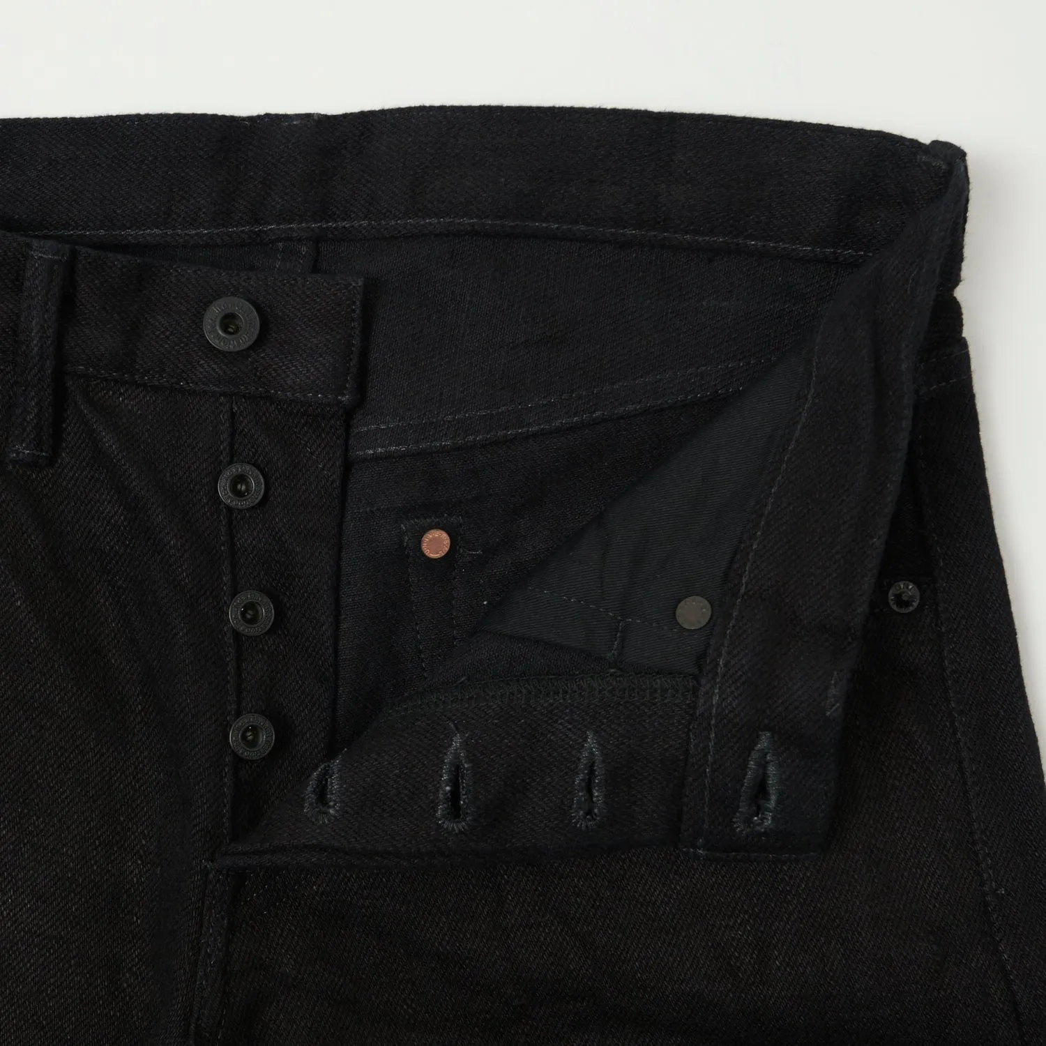 ONI Denim 546 20oz AIZUMIxBLACK Slim Taper Jean - One Wash sold by Son of a Stag product image thumbnail 4