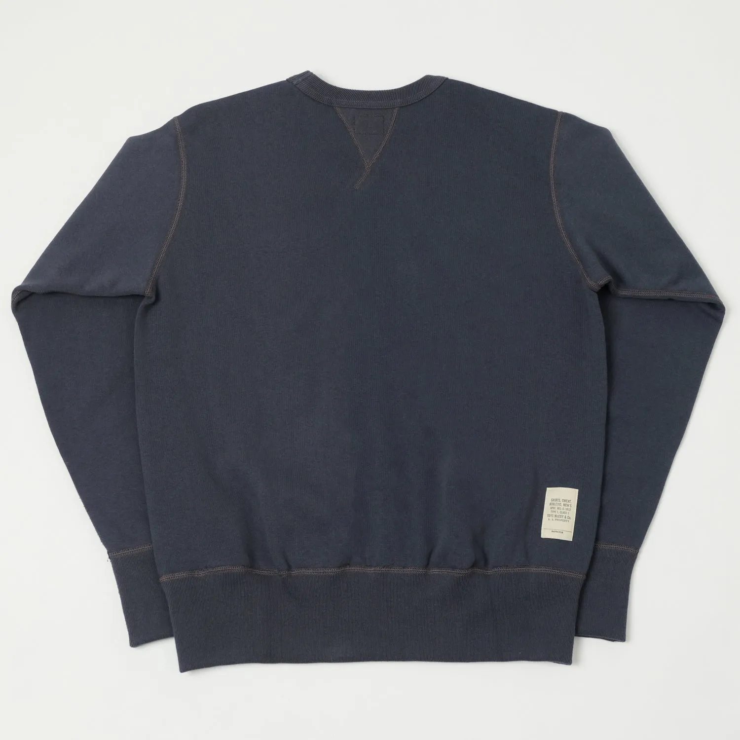 TOYS McCOY U.S.A.F Print Sweatshirt - Navy Grey sold by Son of a Stag product image thumbnail 4