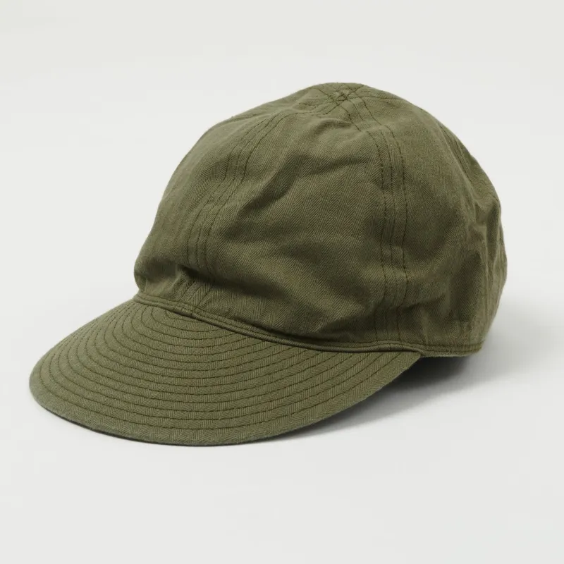 Buzz Rickson's A-3 Mechanics Cap - Olive sold by Son of a Stag