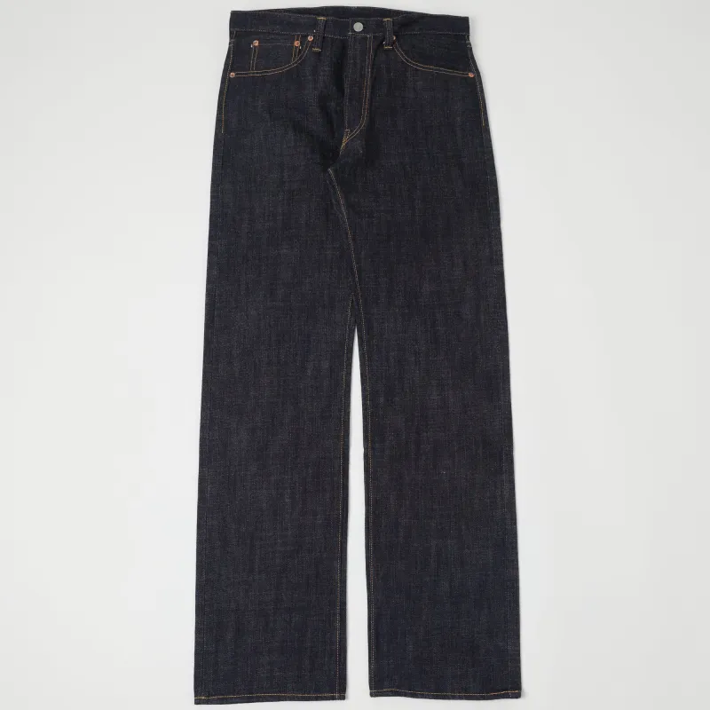 FULLCOUNT 1101XX Special Edition 15.5oz Loose Straight Jean - Raw sold by Son of a Stag