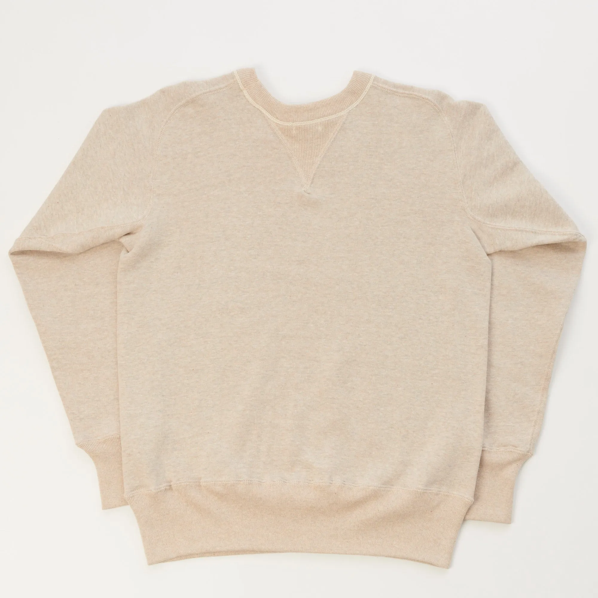 Warehouse & Co 404 Freedom Sleeve Sweatshirt - Oatmeal sold by Son of a Stag product image thumbnail 3