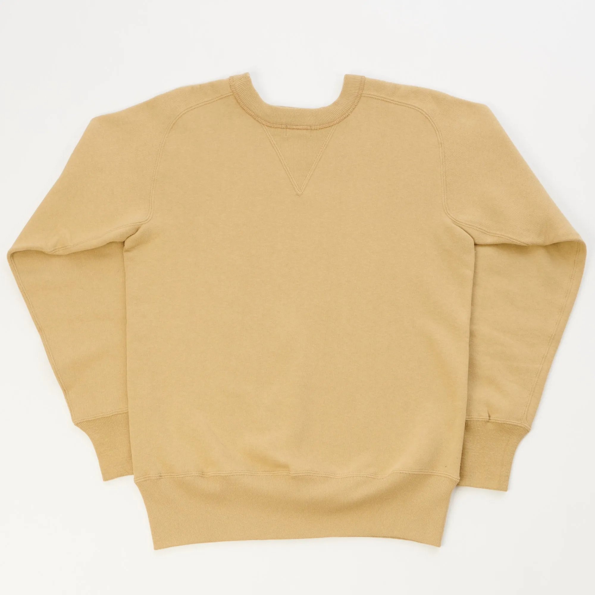 Warehouse & Co 404 Freedom Sleeve Sweatshirt - Dark Beige sold by Son of a Stag product image thumbnail 4
