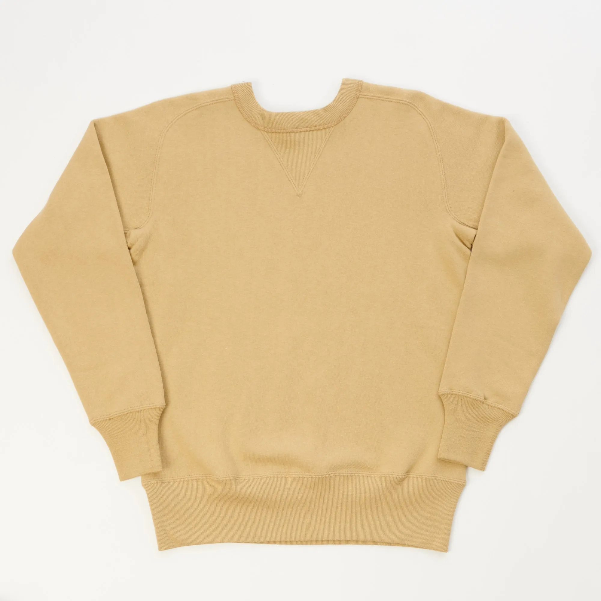 Warehouse & Co 404 Freedom Sleeve Sweatshirt - Dark Beige sold by Son of a Stag