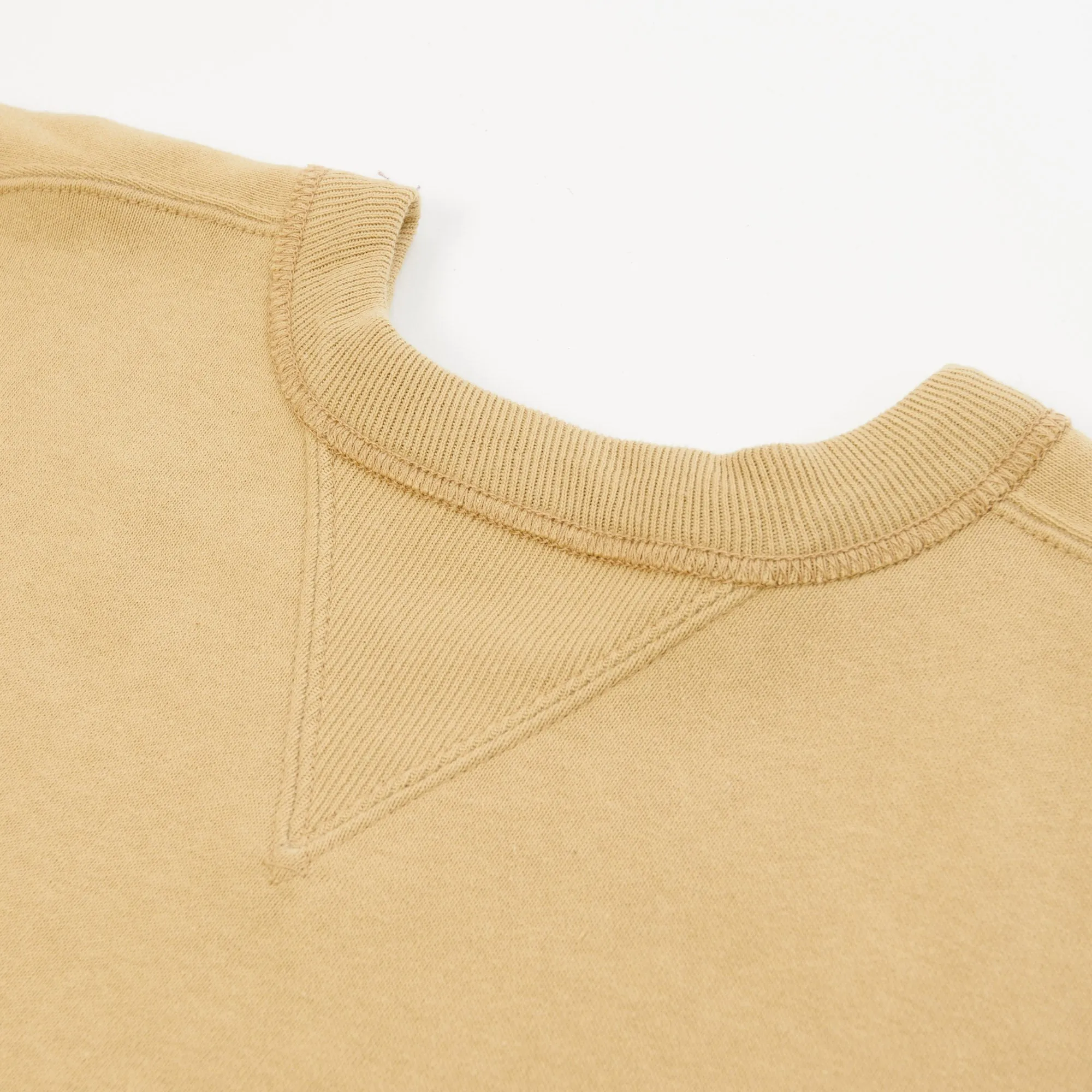 Warehouse & Co 404 Freedom Sleeve Sweatshirt - Dark Beige sold by Son of a Stag product image thumbnail 5
