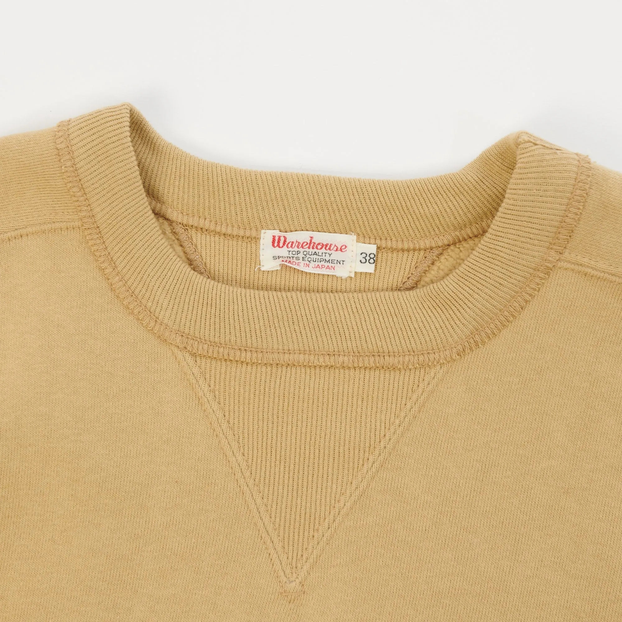 Warehouse & Co 404 Freedom Sleeve Sweatshirt - Dark Beige sold by Son of a Stag product image thumbnail 2