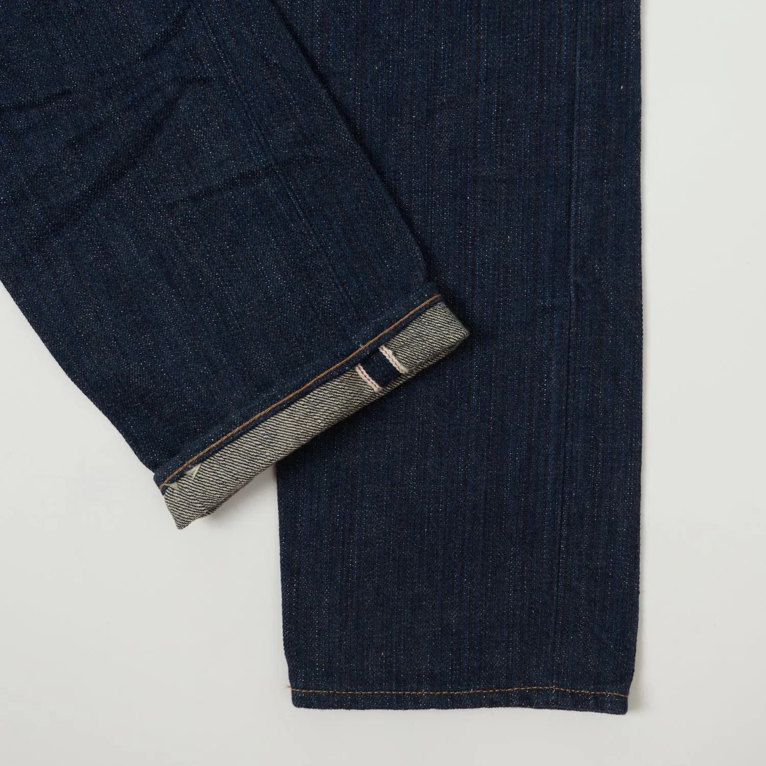 ONI Denim 679 Kiwami Natural Indigo 16oz Slim Tapered Jean - One Wash sold by Son of a Stag product image thumbnail 3
