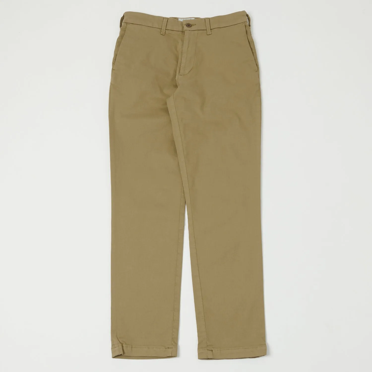 Spellbound Slim Tapered Stretch Chino - Khaki Beige sold by Son of a Stag