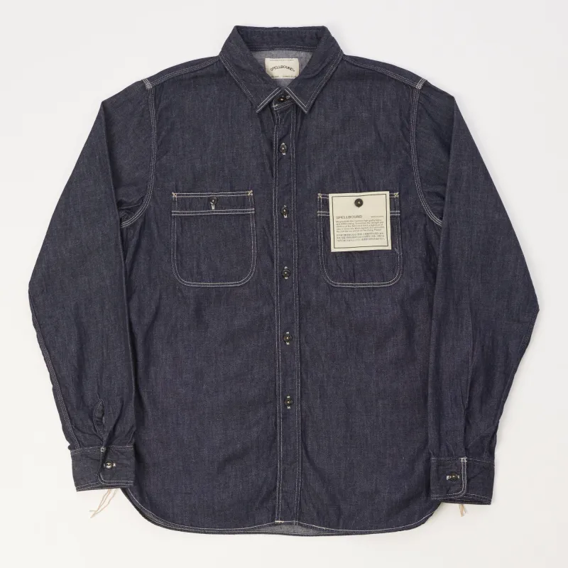 Spellbound Denim Work Shirt - Rinsed sold by Son of a Stag