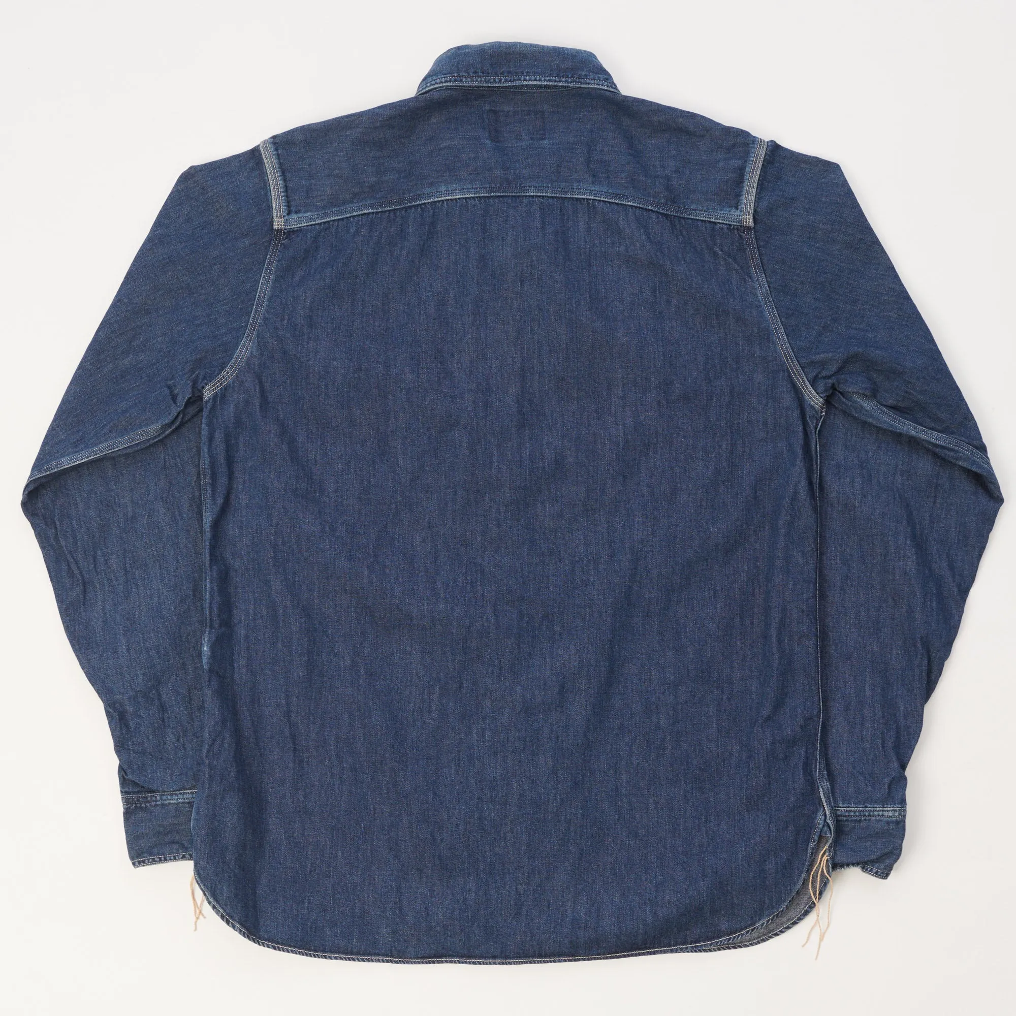 Spellbound Denim Work Shirt - Mid Wash sold by Son of a Stag product image thumbnail 3