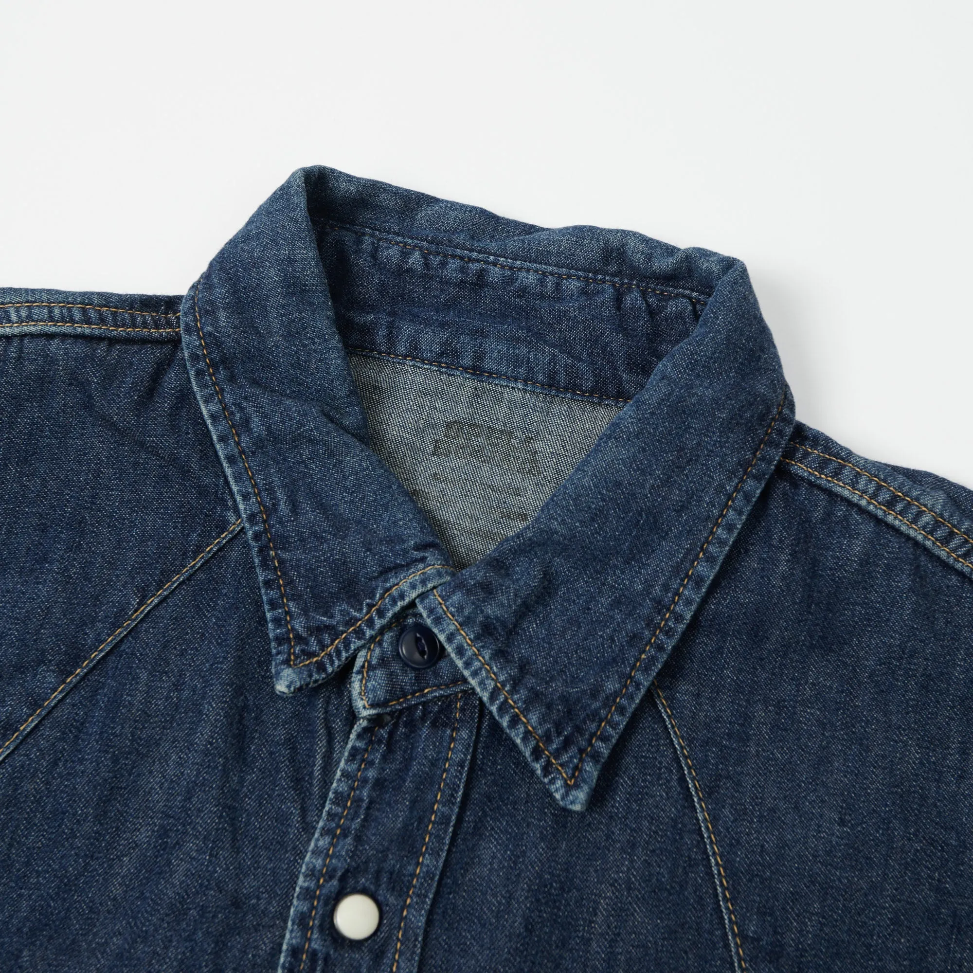 Spellbound 6oz Denim Western Shirt - Dark Wash sold by Son of a Stag product image thumbnail 2