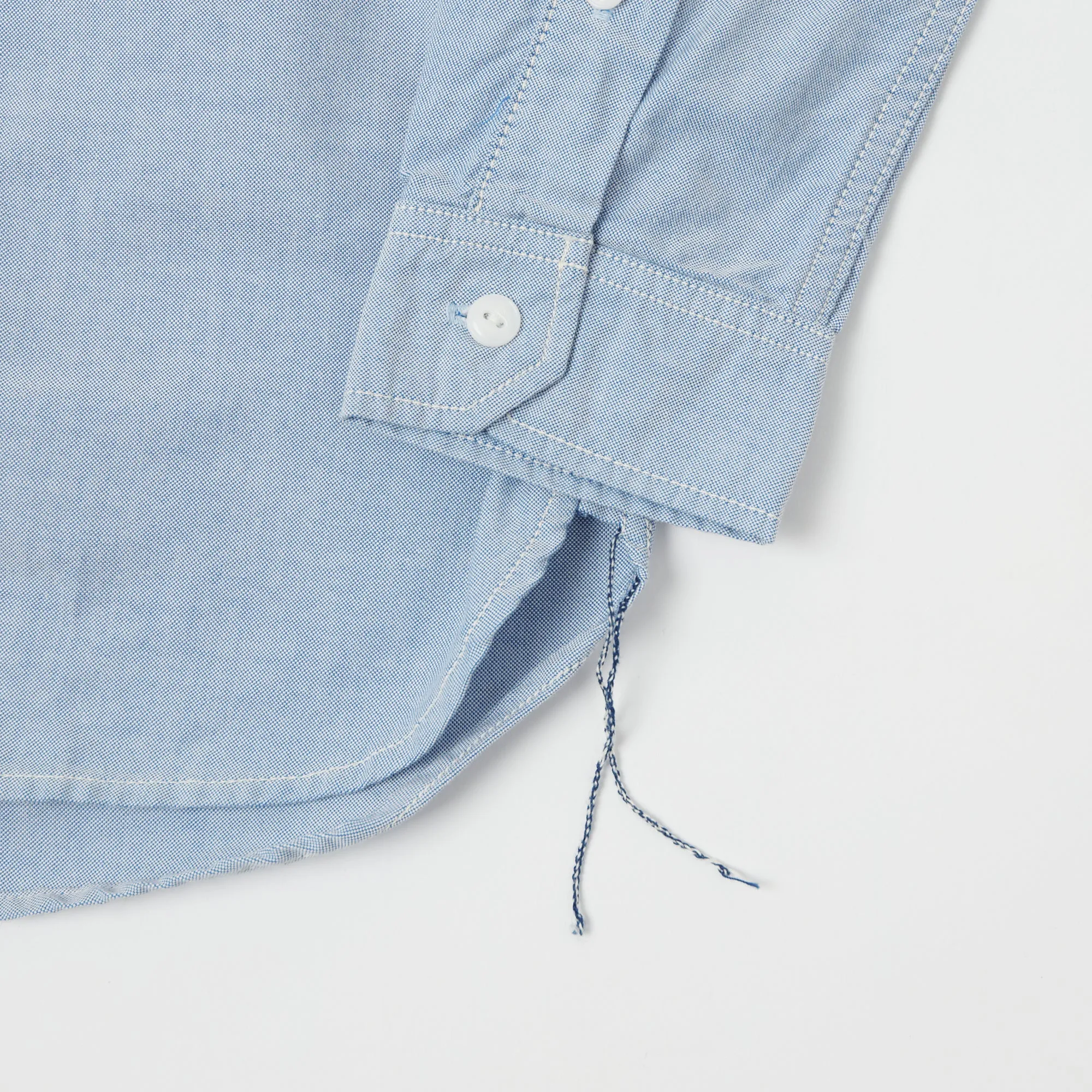 Spellbound Button Down Oxford Shirt - Blue sold by Son of a Stag product image thumbnail 5