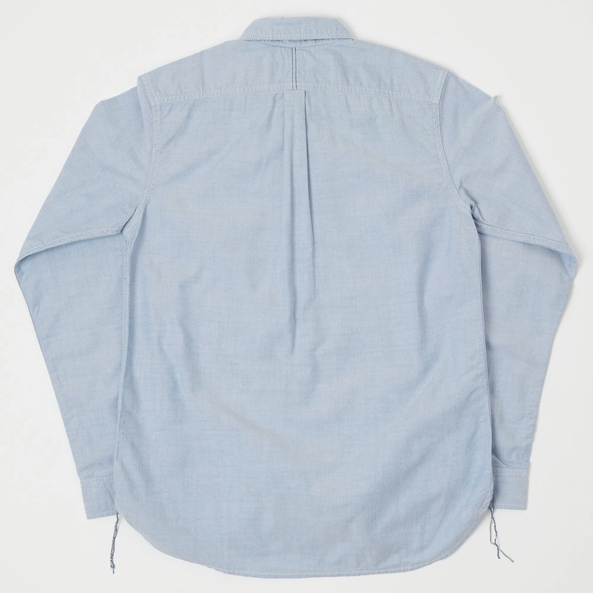 Spellbound Button Down Oxford Shirt - Blue sold by Son of a Stag product image thumbnail 3