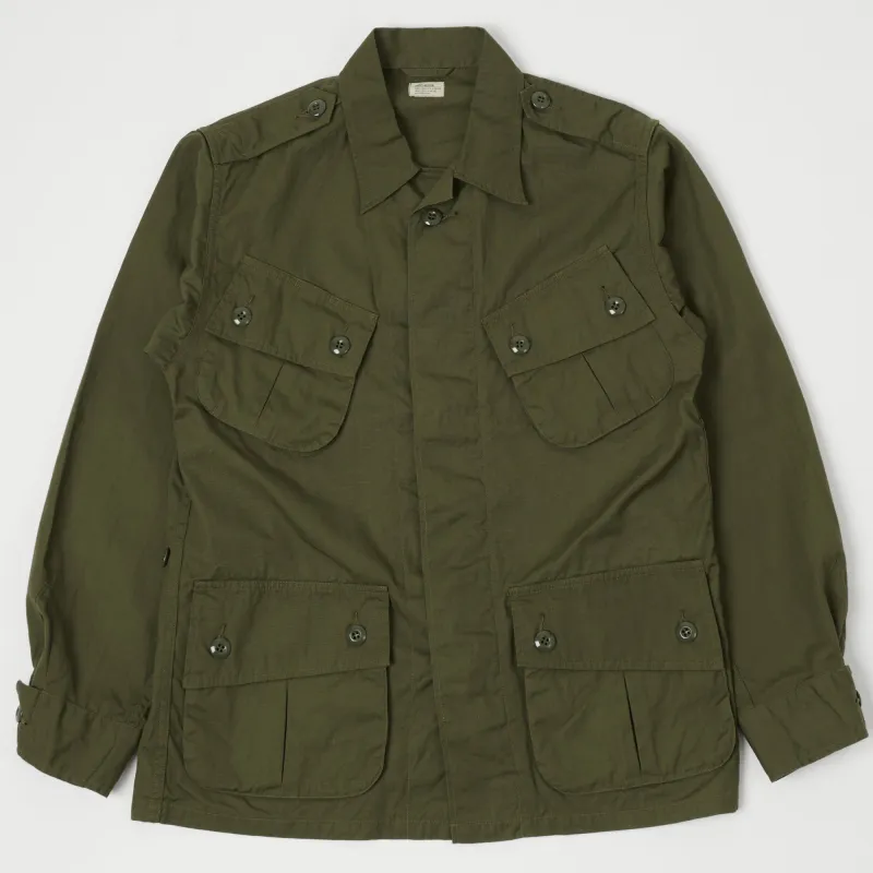 Buzz Rickson's U.S. Army Tropical Combat Jacket - Olive sold by Son of a Stag