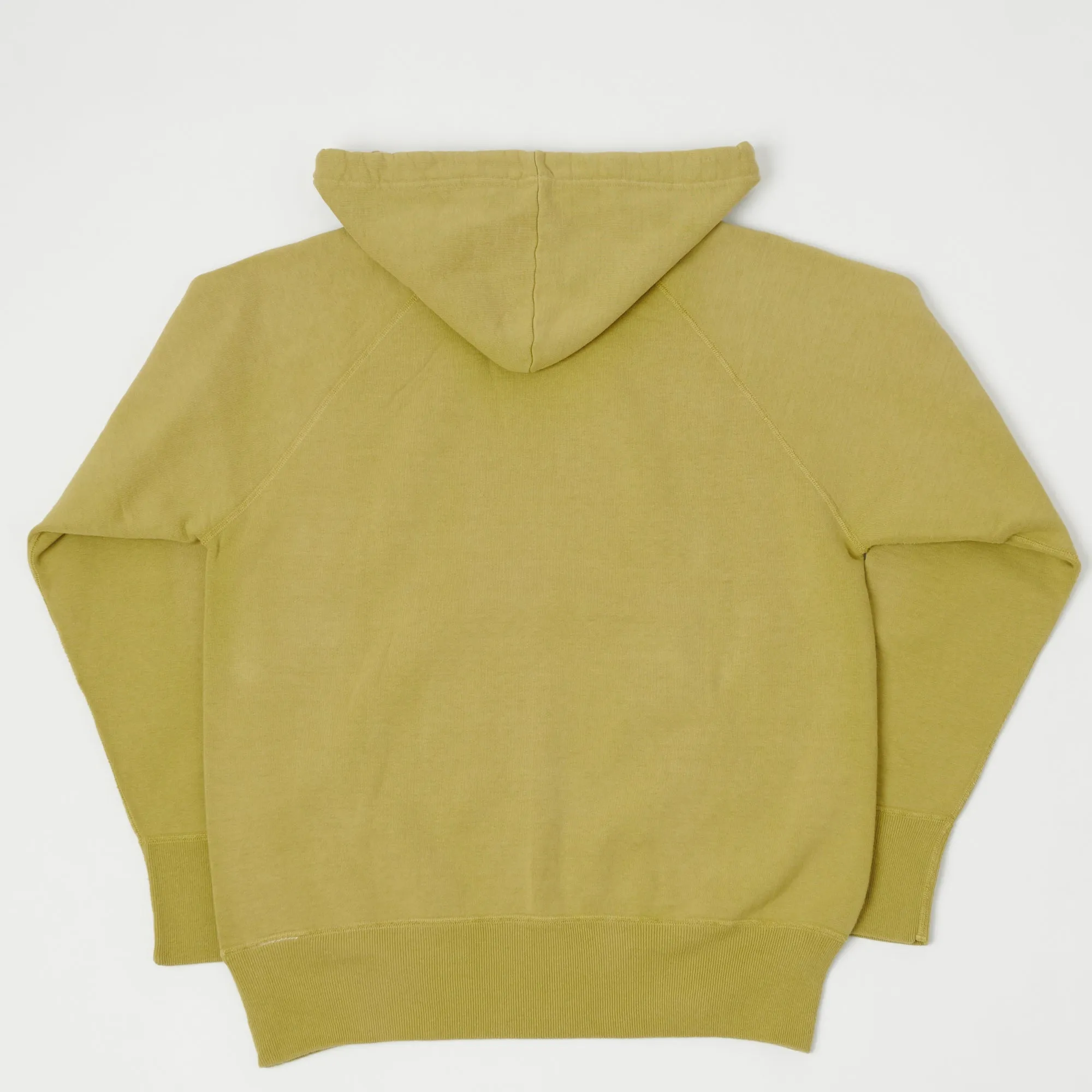 Warehouse & Co 475 Hooded Sweatshirt - Faded Yellow sold by Son of a Stag product image thumbnail 3