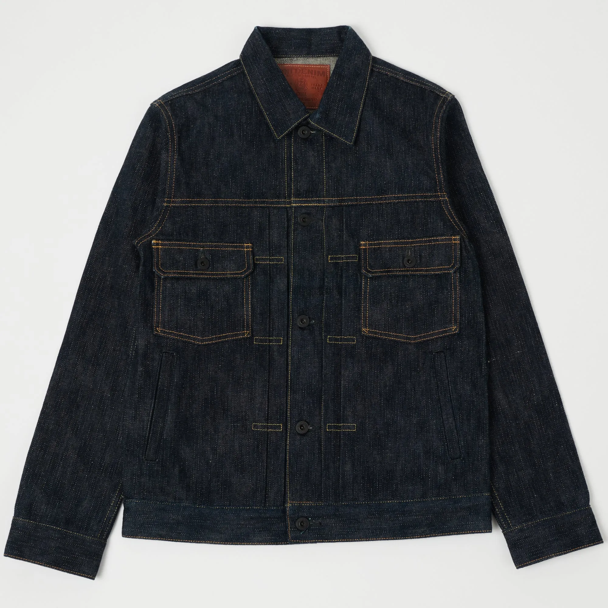 ONI Denim 02516P-GCKHN Green Cast Kihannen Type II Denim Jacket sold by Son of a Stag