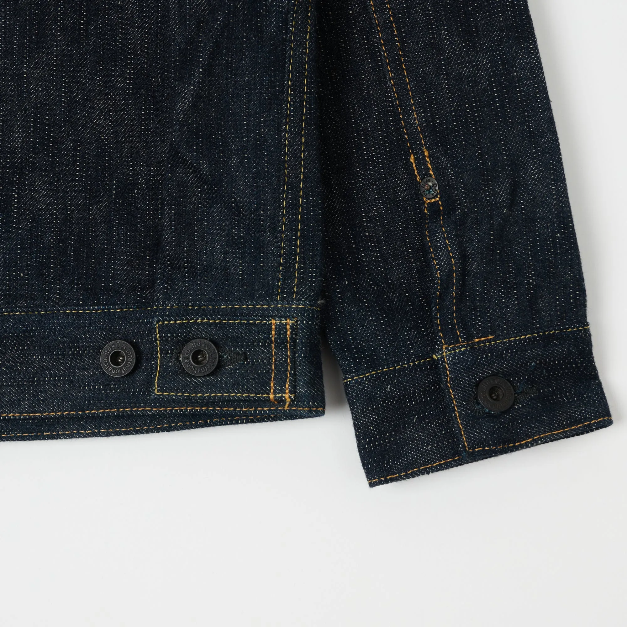 ONI Denim 02516P-GCKHN Green Cast Kihannen Type II Denim Jacket sold by Son of a Stag product image thumbnail 4