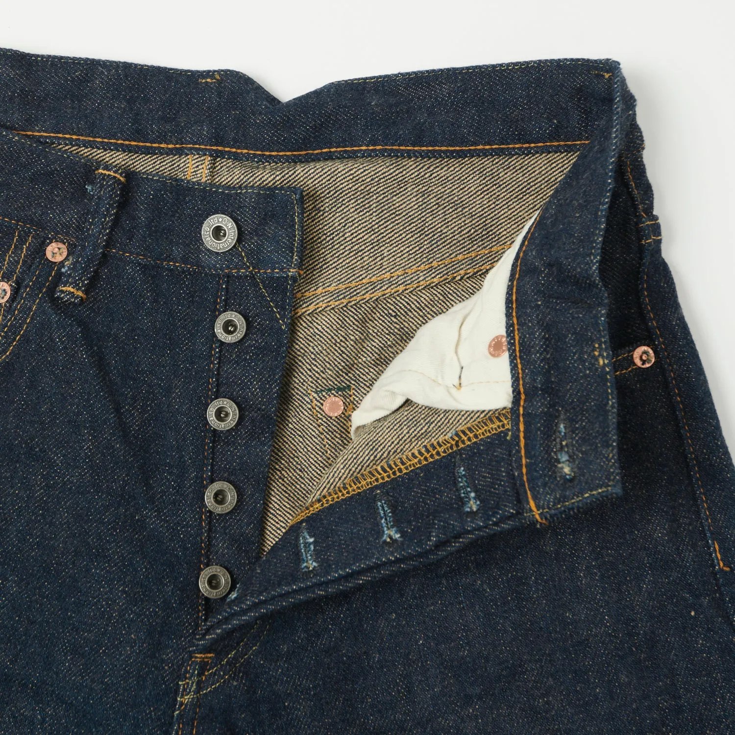 ONI Denim 902ZR 20oz Secret Denim Tapered Jean - One Wash sold by Son of a Stag product image thumbnail 4