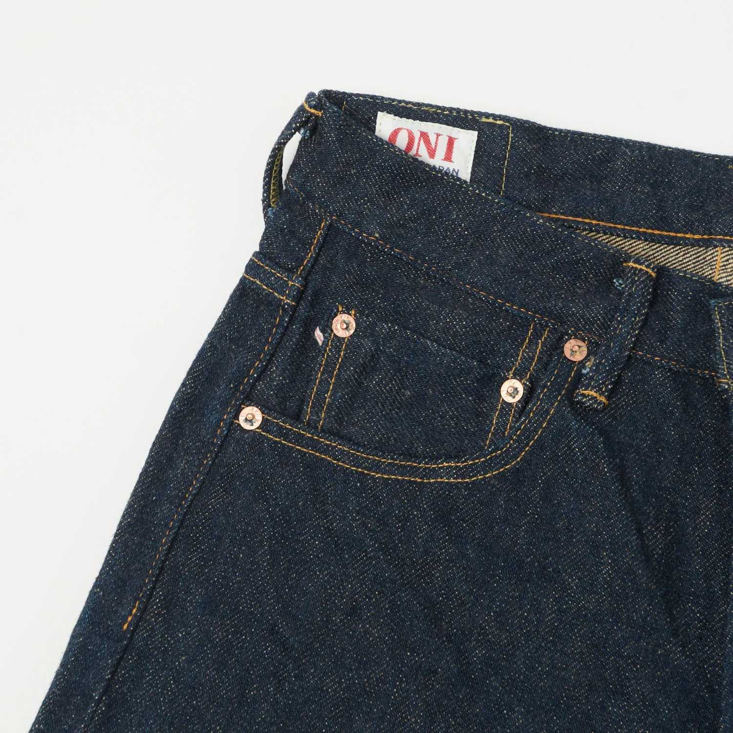 ONI Denim 902ZR 20oz Secret Denim Tapered Jean - One Wash sold by Son of a Stag product image thumbnail 5
