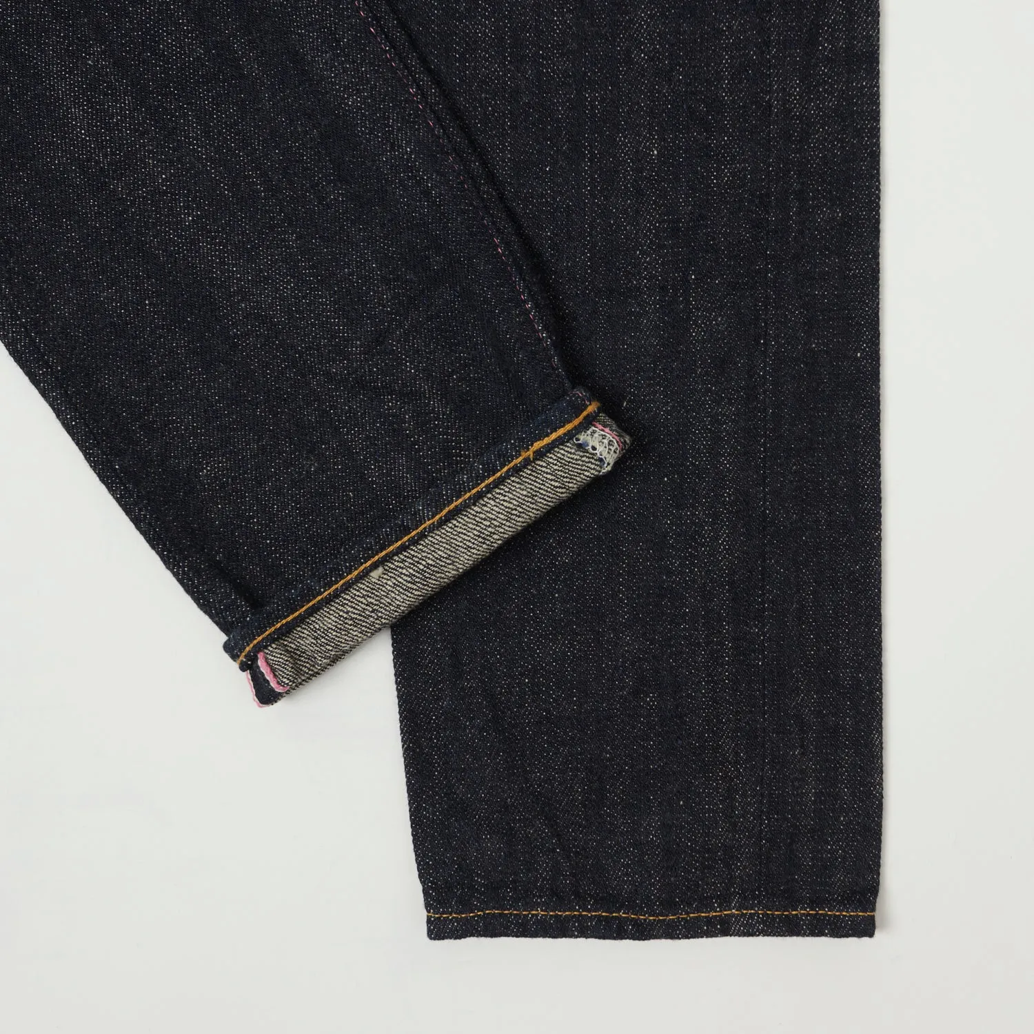 ONI Denim 689 Kiraku II 12oz Natural Indigo Slim Tapered Jean - One Wash sold by Son of a Stag product image thumbnail 3
