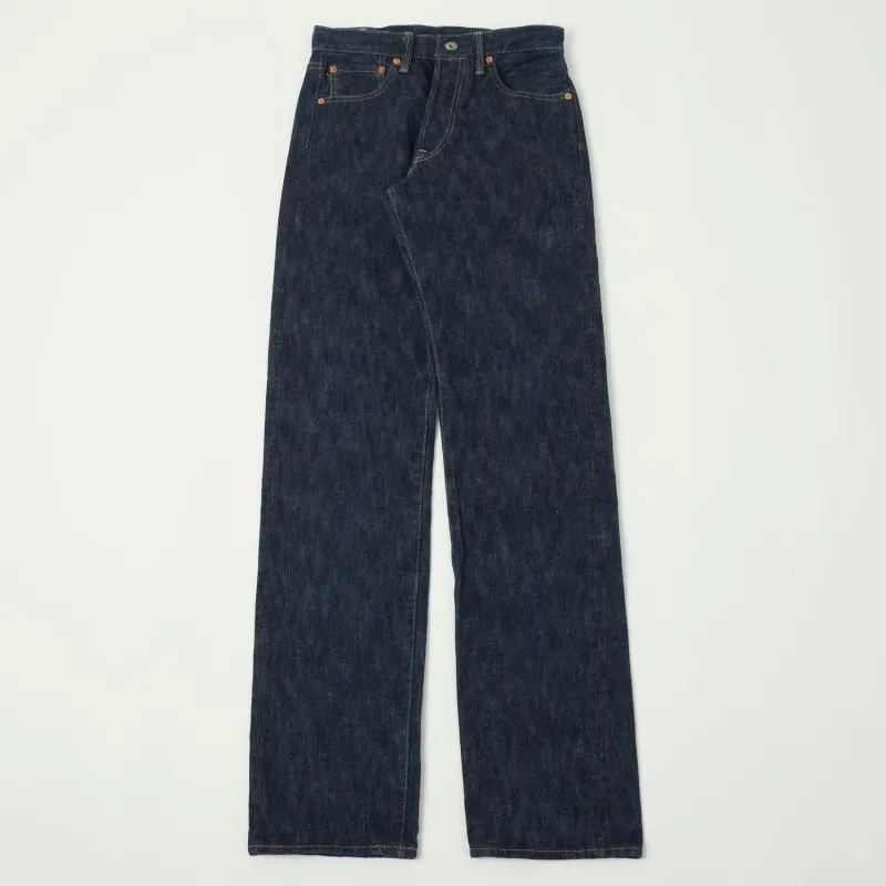 ONI Denim 266 Kase 16oz Natural Indigo 'Kabuki' Selvedge Wide Straight Jean - One Wash sold by Son of a Stag