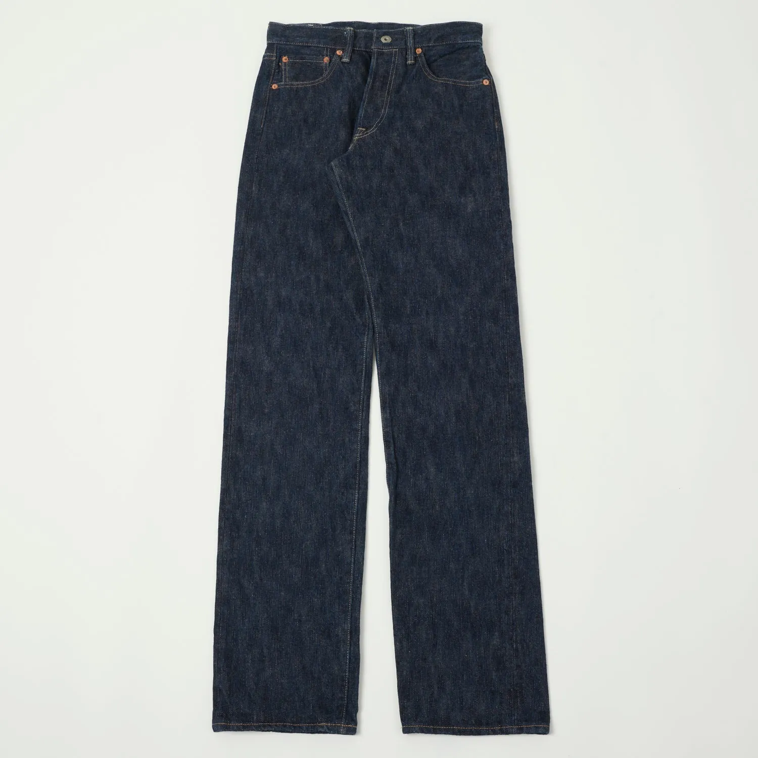 ONI Denim 266 Kase 16oz Natural Indigo 'Kabuki' Selvedge Wide Straight Jean - One Wash sold by Son of a Stag