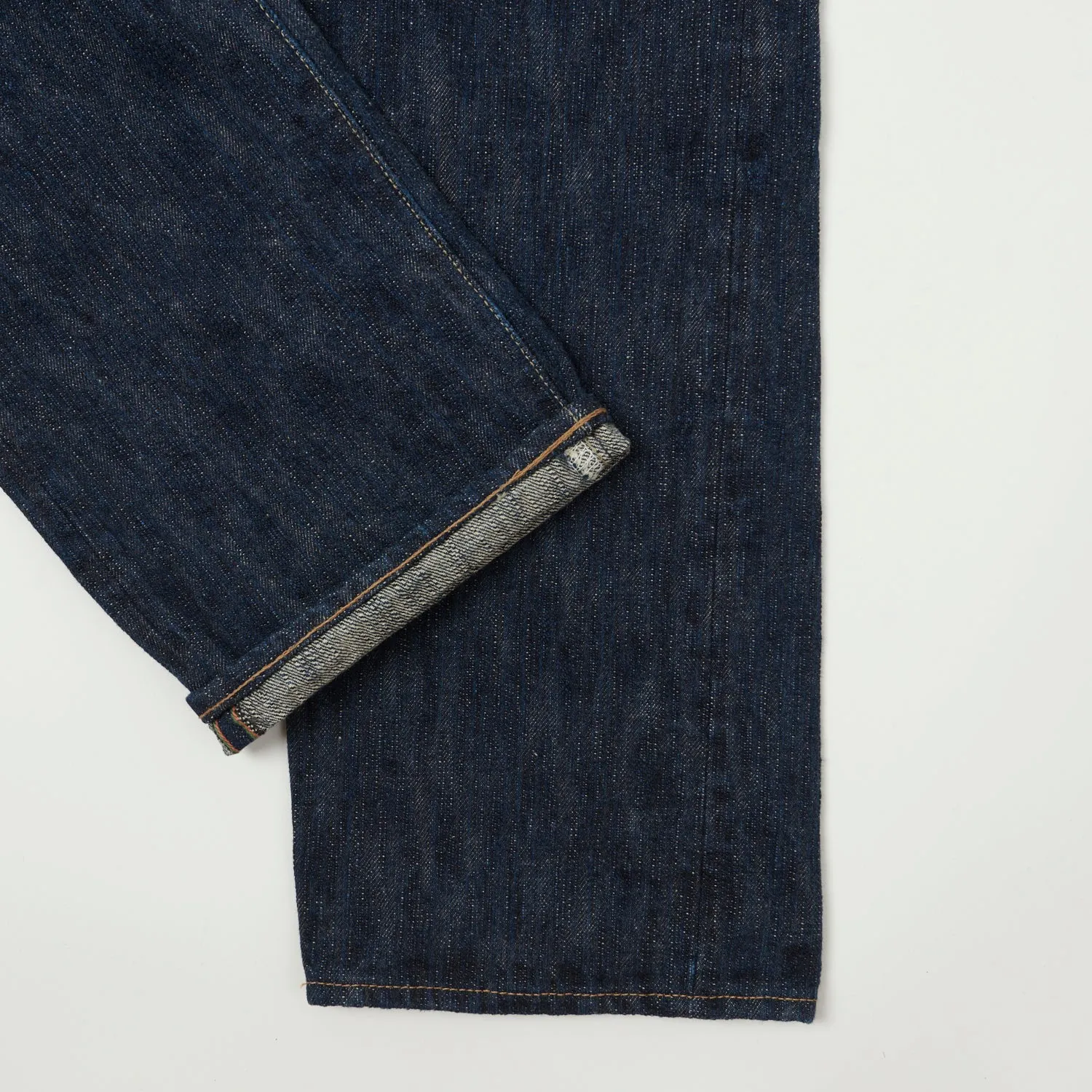 ONI Denim 266 Kase 16oz Natural Indigo 'Kabuki' Selvedge Wide Straight Jean - One Wash sold by Son of a Stag product image thumbnail 3