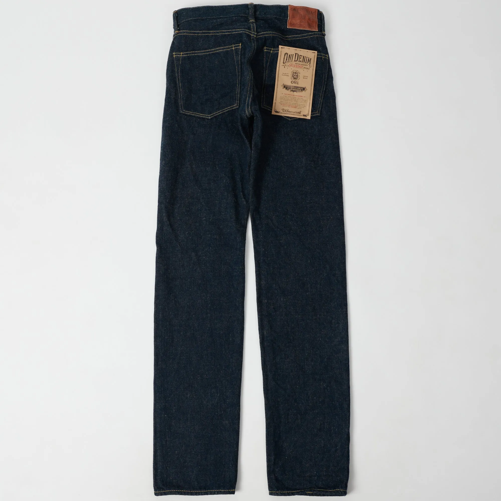 ONI Denim 246ZR 20oz 'Secret Denim' Relaxed Tapered Jean - One Wash sold by Son of a Stag product image thumbnail 4