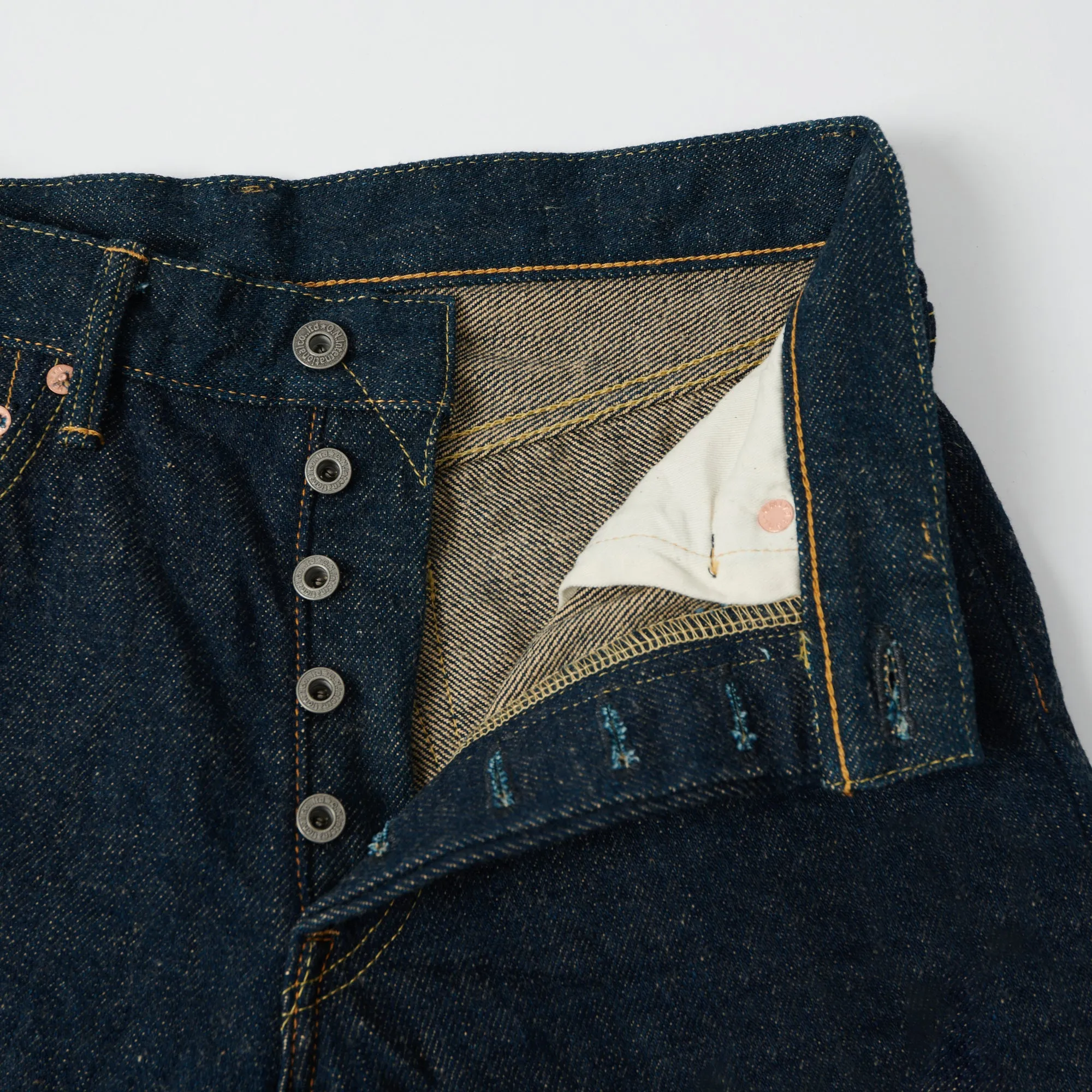 ONI Denim 246ZR 20oz 'Secret Denim' Relaxed Tapered Jean - One Wash sold by Son of a Stag product image thumbnail 2