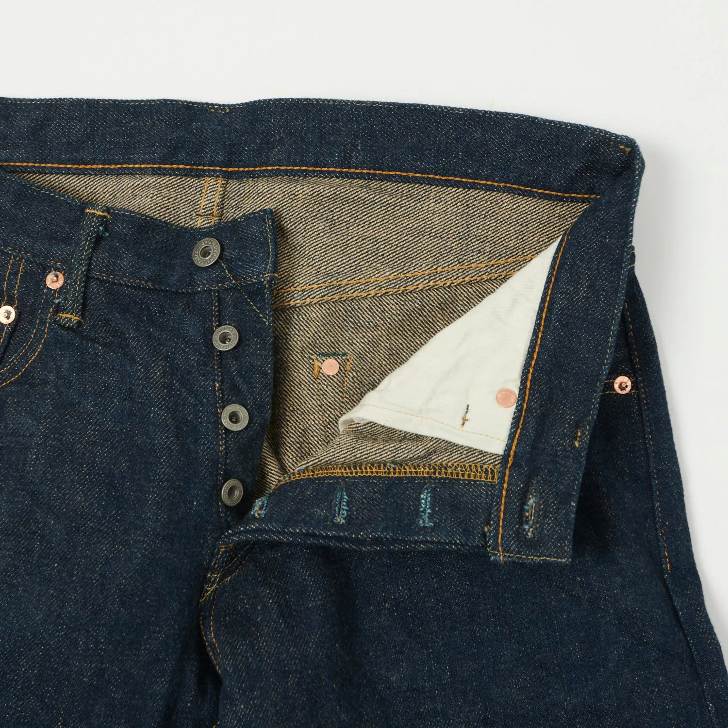 ONI Denim 622ZR 20oz Secret Denim Relaxed Tapered Jean - One Wash sold by Son of a Stag product image thumbnail 5