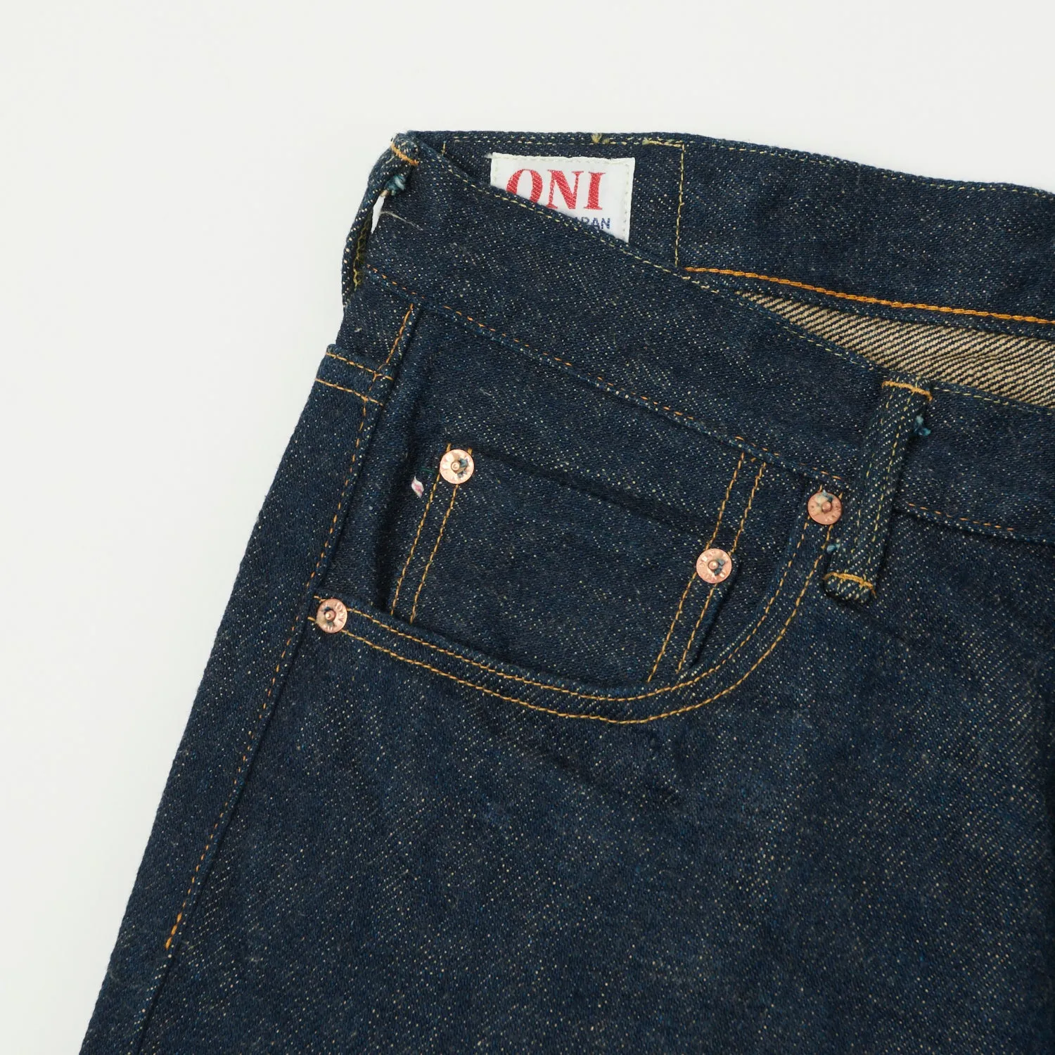 ONI Denim 622ZR 20oz Secret Denim Relaxed Tapered Jean - One Wash sold by Son of a Stag product image thumbnail 4