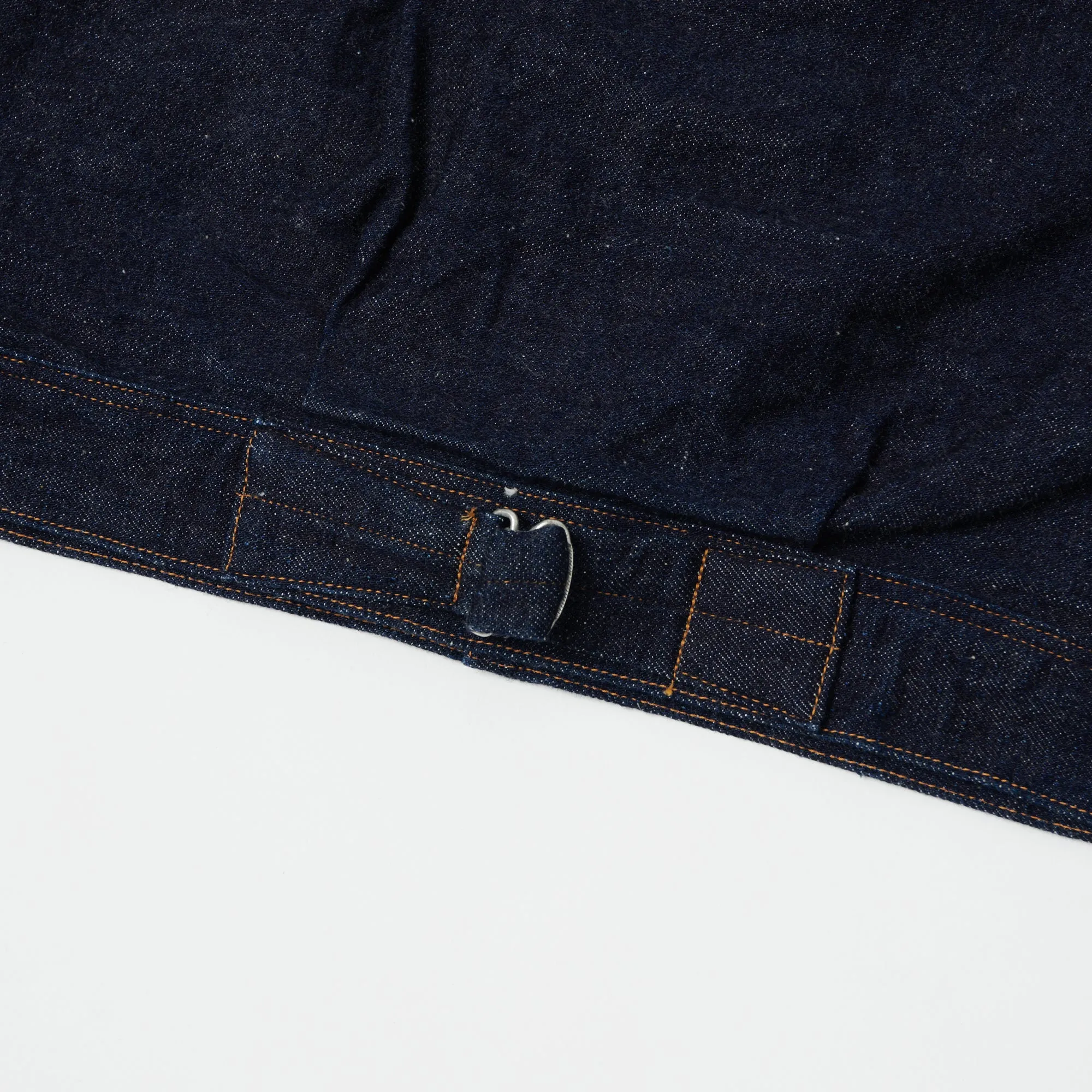 Warehouse & Co 'Brown-Duck & Digger' Denim Blouse Jacket - Rinsed sold by Son of a Stag product image thumbnail 5
