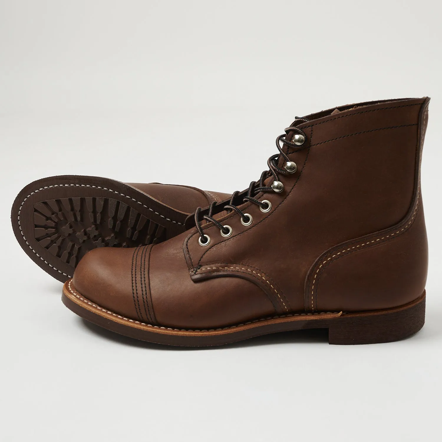 Red Wing 8111-3 Iron Ranger Boot - Amber Harness sold by Son of a Stag product image thumbnail 2