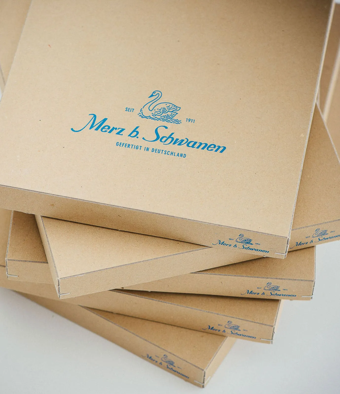 Merz b. Schwanen 102 Lightweight Long Sleeve Henley - White sold by Son of a Stag product image thumbnail 5