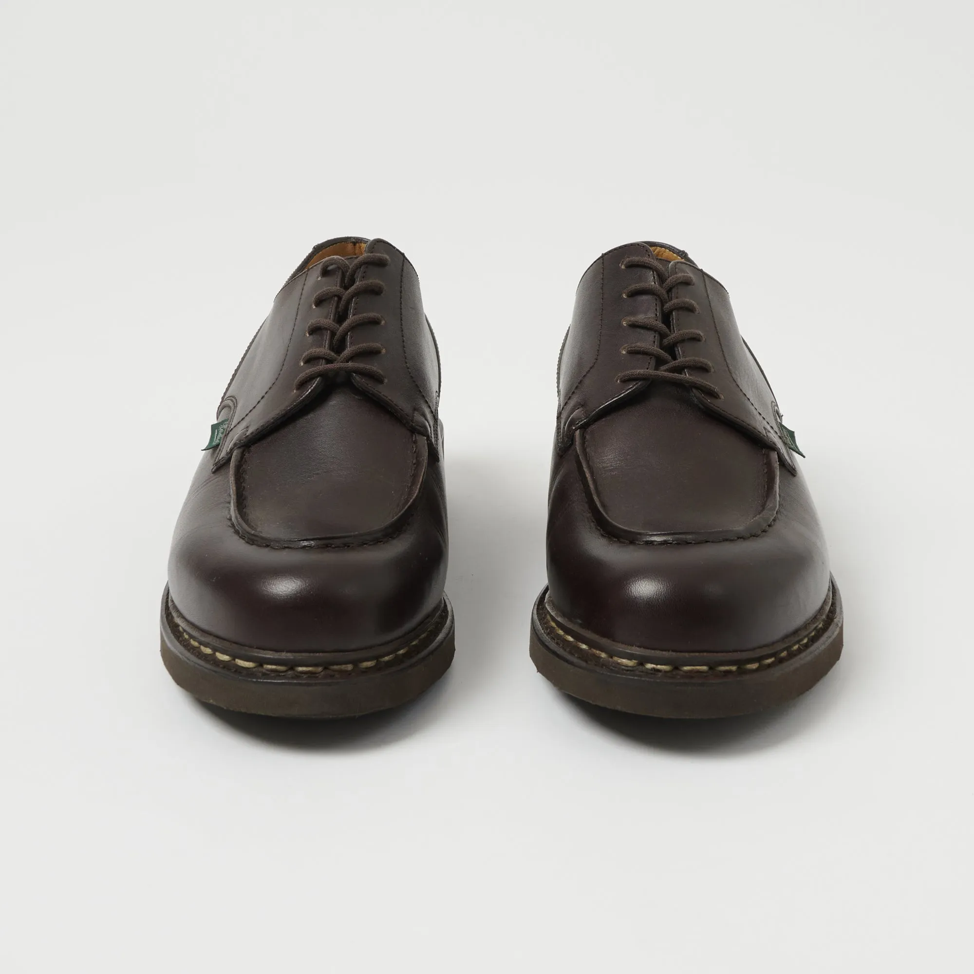 Paraboot Chambord Tex Shoe - Brown Lisse Café sold by Son of a Stag product image thumbnail 3