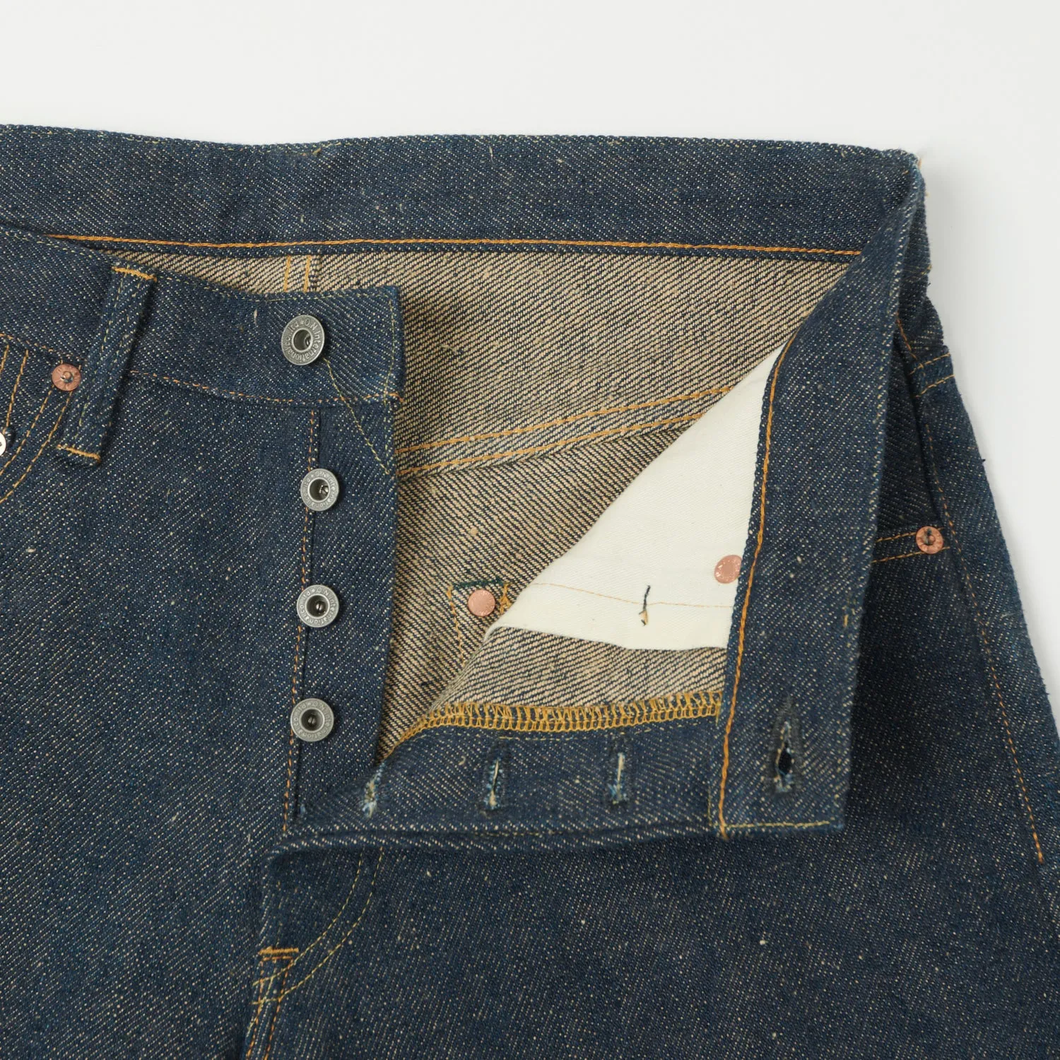 ONI Denim 902ZR 20oz Secret Denim Regular Tapered Jean - Raw sold by Son of a Stag product image thumbnail 4