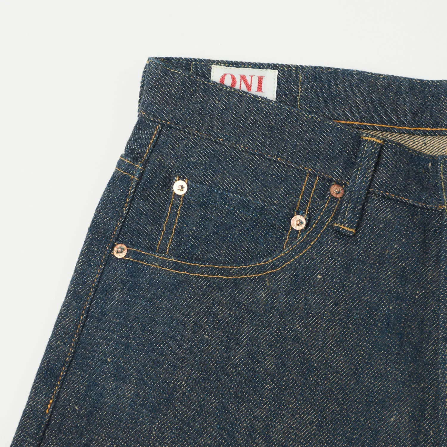 ONI Denim 902ZR 20oz Secret Denim Regular Tapered Jean - Raw sold by Son of a Stag product image thumbnail 5