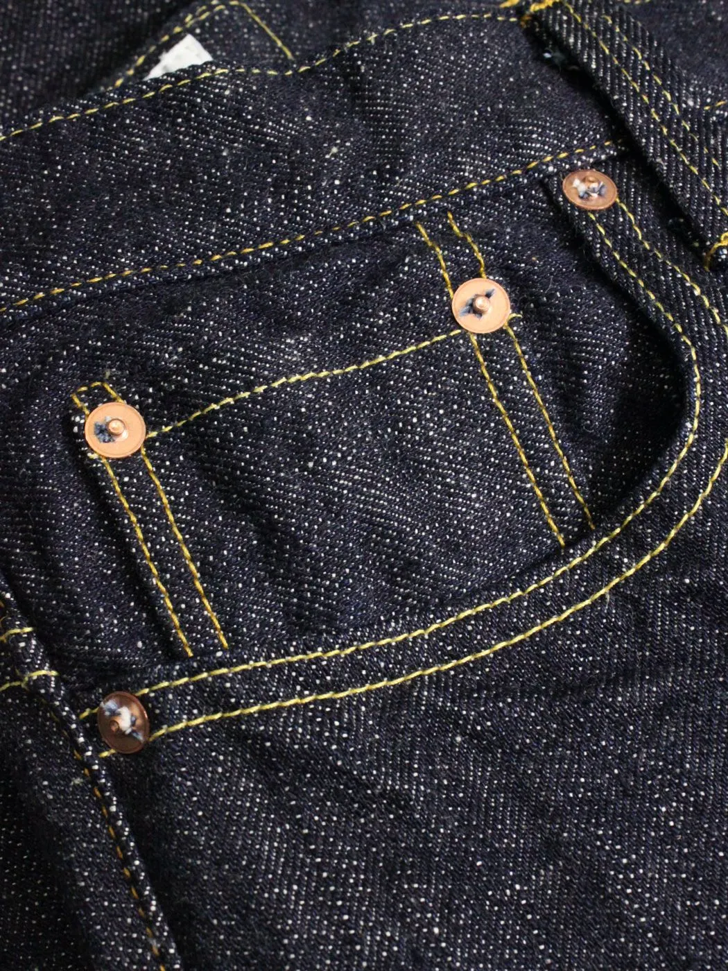ONI Denim 717XX 16.5oz Slim Straight Jean - One Wash sold by Son of a Stag product image thumbnail 3